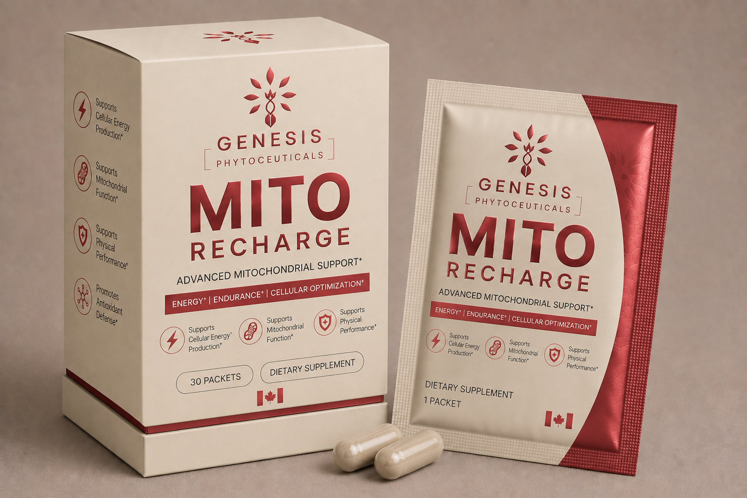 Genesis Phytoceuticals Mito Recharge product